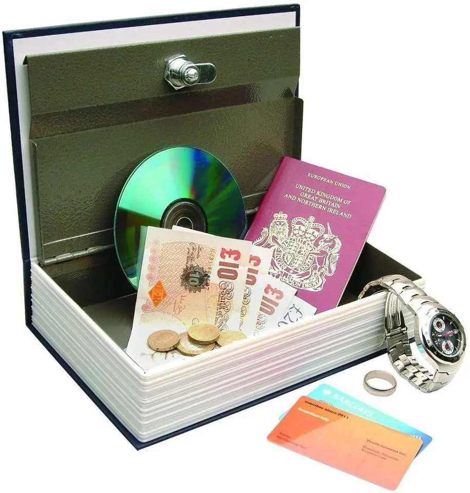 Factory Wholesale/Supplier Dictionary Secret Cash Safe Box with Key Lock Diversion Book Hidden Safes