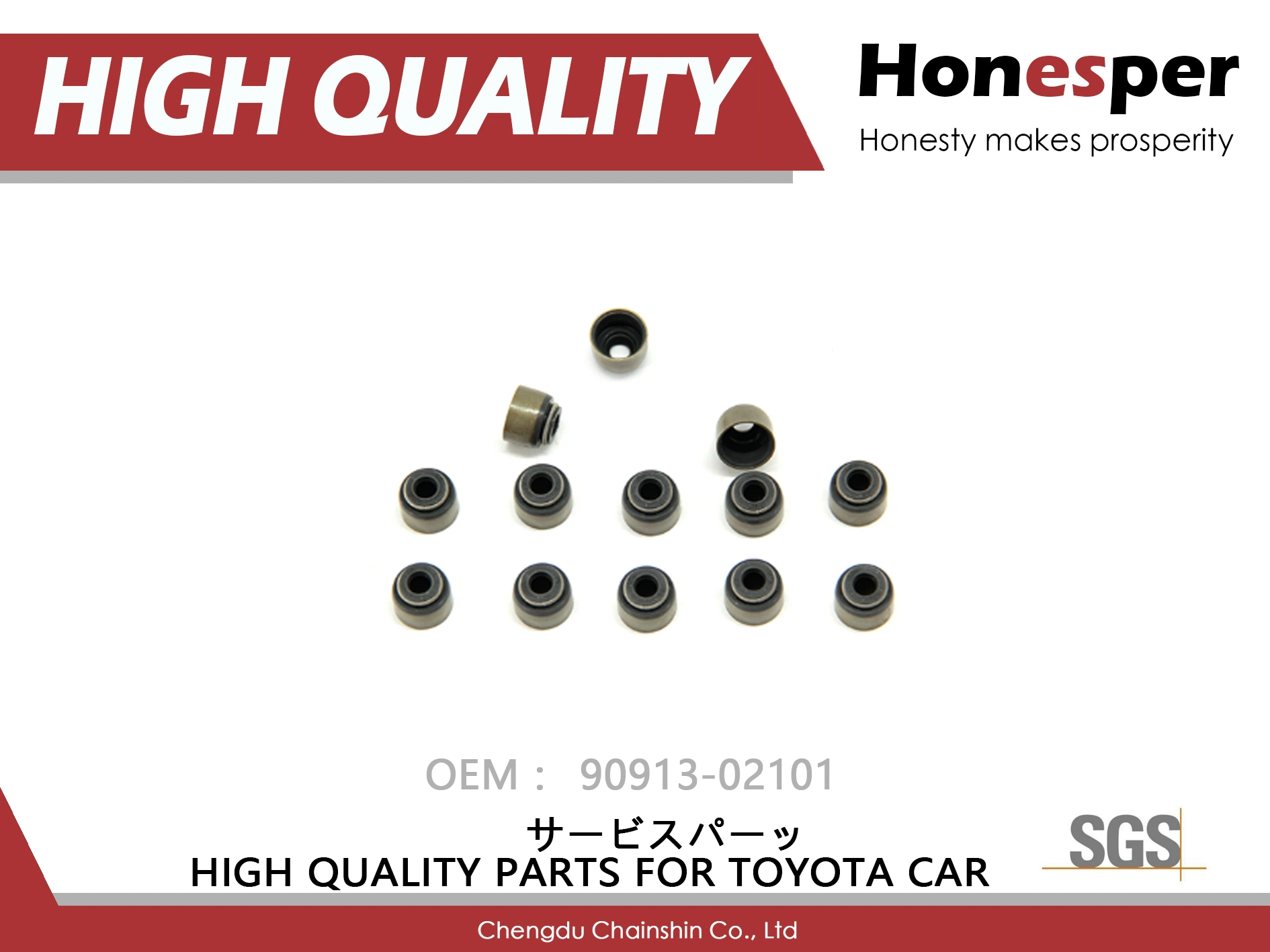 Wholesale/Supplier Car Spare Parts Auto Part Engine Valve Stem Oil Seal Seal for Toyota Corolla Hiace Hilux Camry Fortuner Tacoma 90913-02101