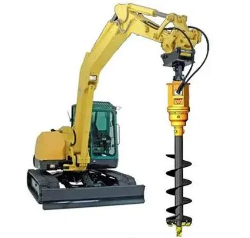 Earth Auger Drill Tools Hydraulic Drilling Machine for Excavator