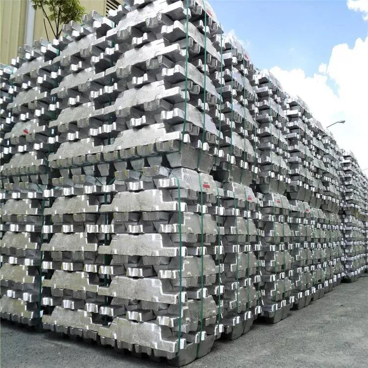 Whosale 99.5% 99.7% 99.99% 99.9% ADC12 4-1 Customizable Alloy Factory Aluminum Ingots