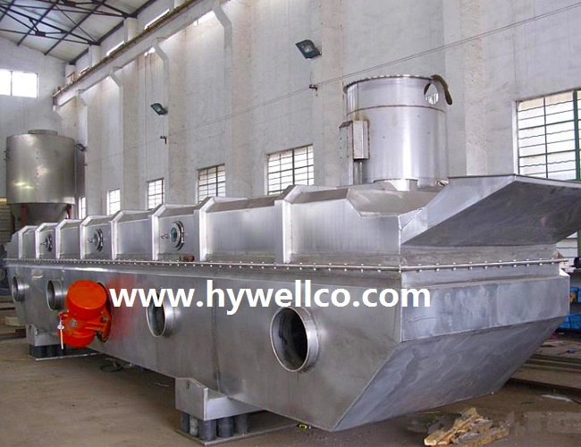 Zlg Vibrating Fluidized Drier/Dry/Dryer/Drying Equipment for Seasoner/Fertilizer/Borax Granule

Séchoir/Équipement de séchage vibrant fluidisé Zlg pour assaisonnement/fertilisant/granule de borax.