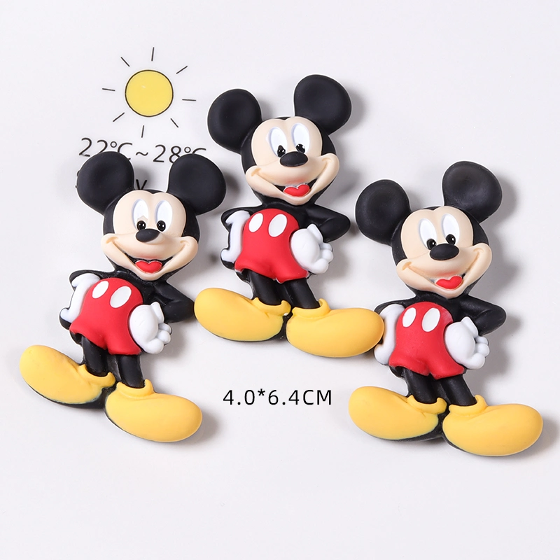 Kwaii Cartoon Animal Mickey Minnie l'artisanat pour la décoration de téléphone mobile