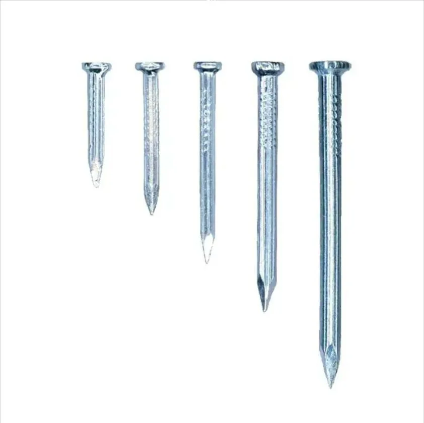 1 Inch 2 Inch 3 Inch 4 Inch Galvanized Smooth Fluted Spiral Shank Concrete Steel Nails Price Per Kg