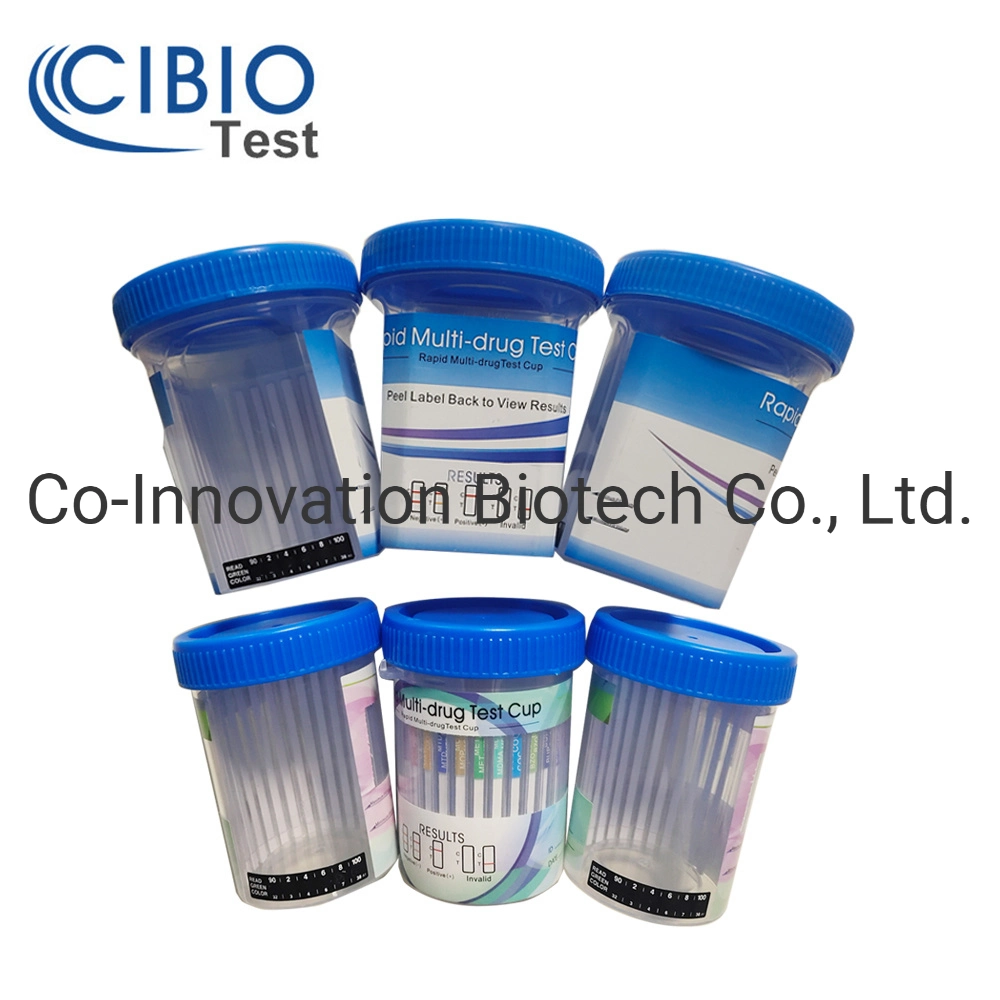 Clia Waived 12-Panel Instant Urine Drug Test Cup with Etg Detection