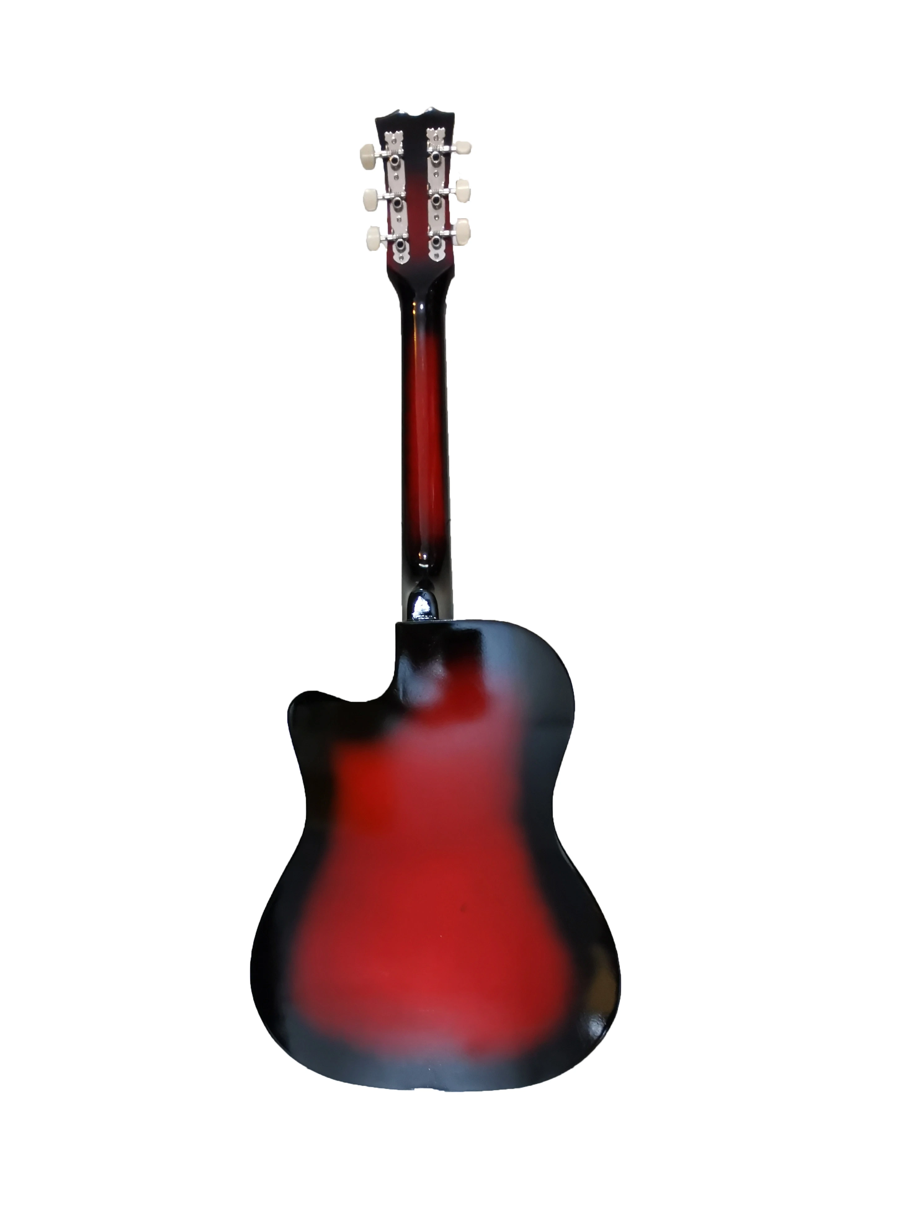 Guitare acoustique Homme et Femme Etudiant instrument débutants pratique Guitare débutant Guitare populaire 39&amp;rdquor; Rouge