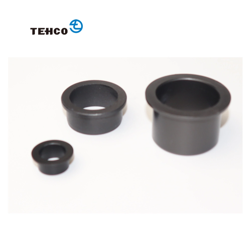 Hot Sale Custom Plastic Bushing with Collar Nylon Rubber POM PTFE Flange Bushings