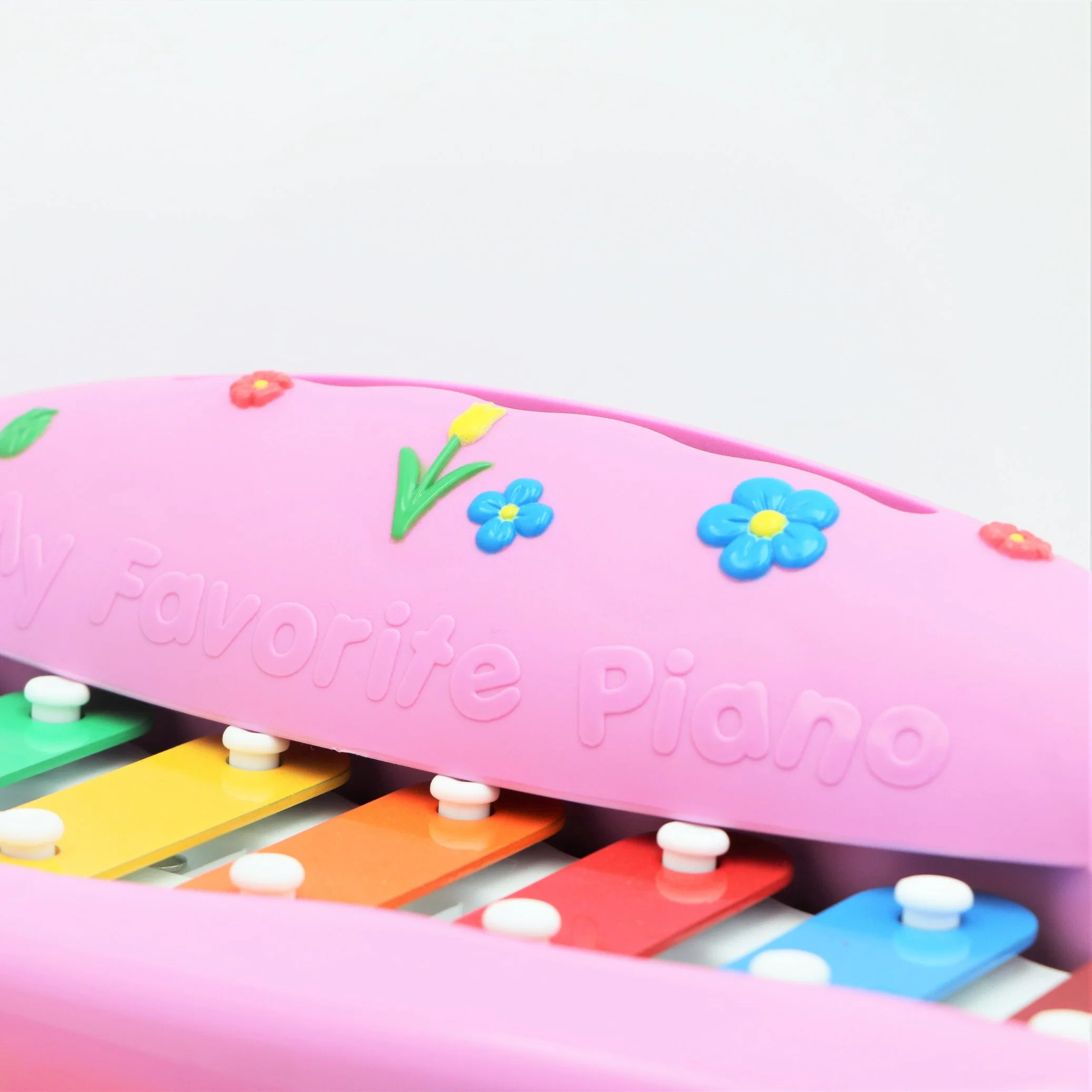 Kids 8 Tones Musical Instrument Toy Wooden Baby Xylophone for Children 18m+