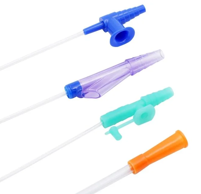 Soft PVC Suction Catheter with Plain Connector