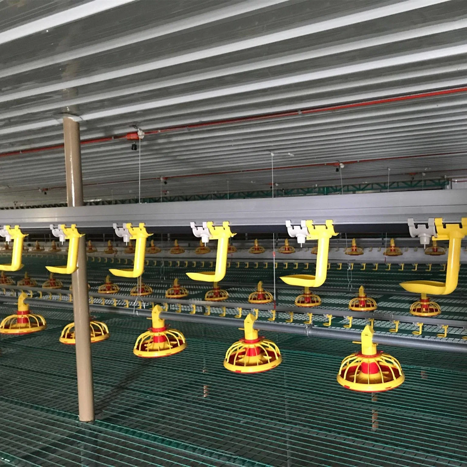 CE Approved Automatic Poultry Farming/Farm/House/Shed/Coop Cage/Machine/Equipment for Feeding and Drinking Watering Chicken/Broiler/Breeder