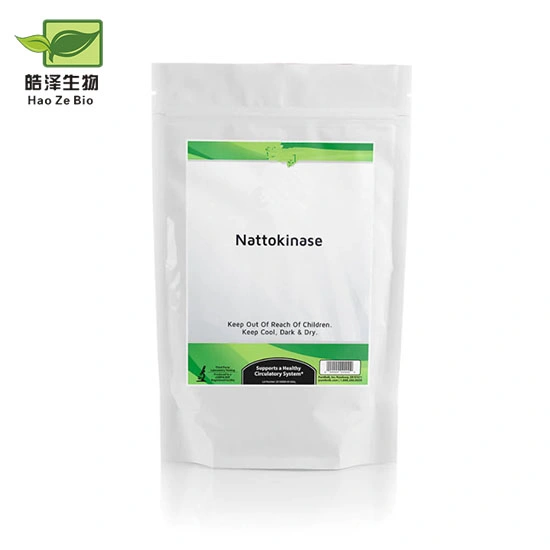 Natural Natto Extract OEM Nattokinase Supplements Bulk Nattokinase Powder