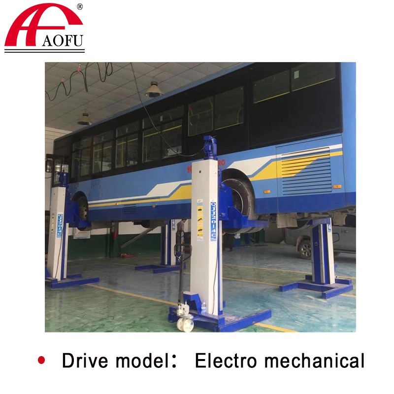 Four Post 20t/30t/45t Heavy Duty Truck Lift with CE