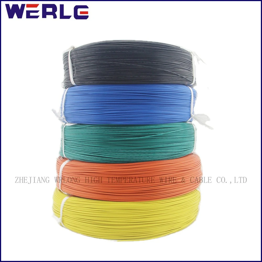 UL 3135 AWG 25 isolés de PVC orange fil Tinner Cooper en silicone