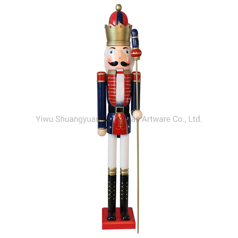 Home Decor Wooden Christmas Soldier Nutcracker Christmas Gift