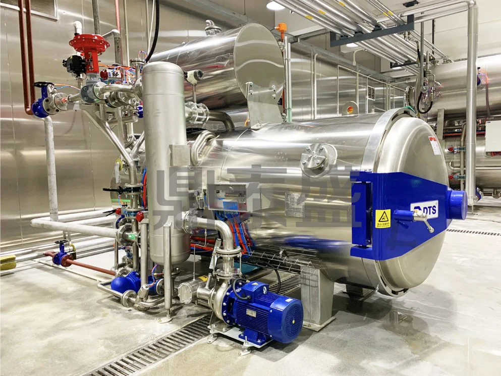 La fabrication de pulvérisation d'eau cornue intelligente de l'ASME/Autoclave stérilisateur pour des boissons et nourriture