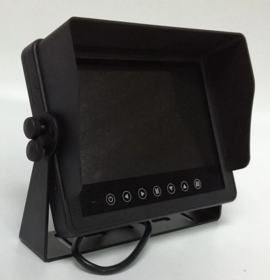 Водонепроницаемый четырехавтомобильный ЖК-монитор с технологией заднего вида и диагональю 7 дюймов