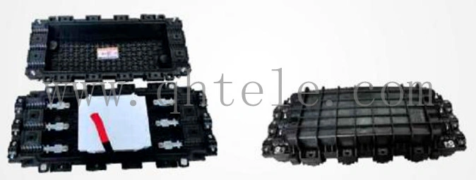 in-Line Optic Splice Closure with 3 Inlets & 3 Outlets, Max 72f Splice