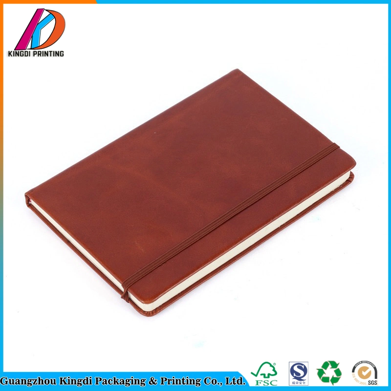 Custom Printed Business Notebook with PU Leather Cover