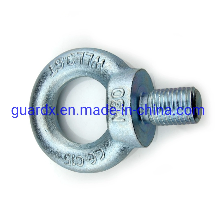 DIN 580 Forged Galvanized High Strength C15 Eye Bolt