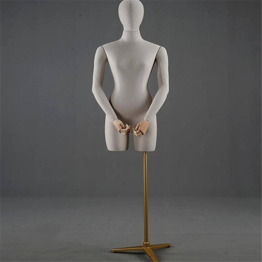 Hanging Half Size Flexible Dress Form Mannequin Female Torso