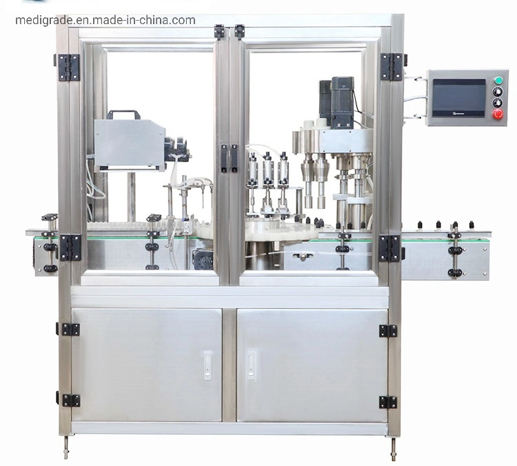 Automatic Eye Drops Plastic Bottle Liquid Filling Machine