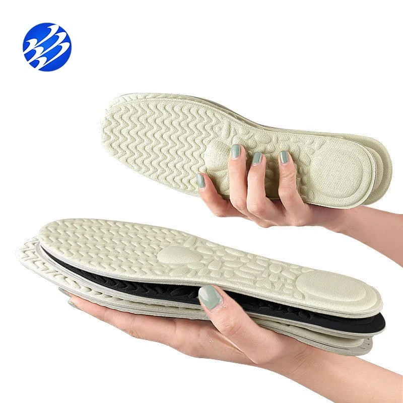 Soft Pad Tricots de surface du caisson de mousse à mémoire de semelles de chaussures de sport seul