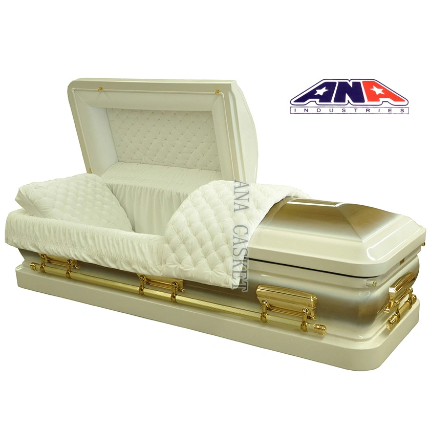 Ana Most Popular 18ga Steel Funeral Metal Casket