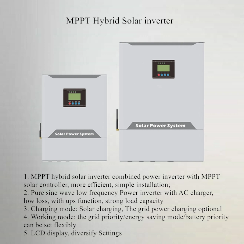 Snadi híbrido Solar Inverter/Productos de energía solar de 1,5 Kw/2kw/3kw/4kw/5kw/6kw