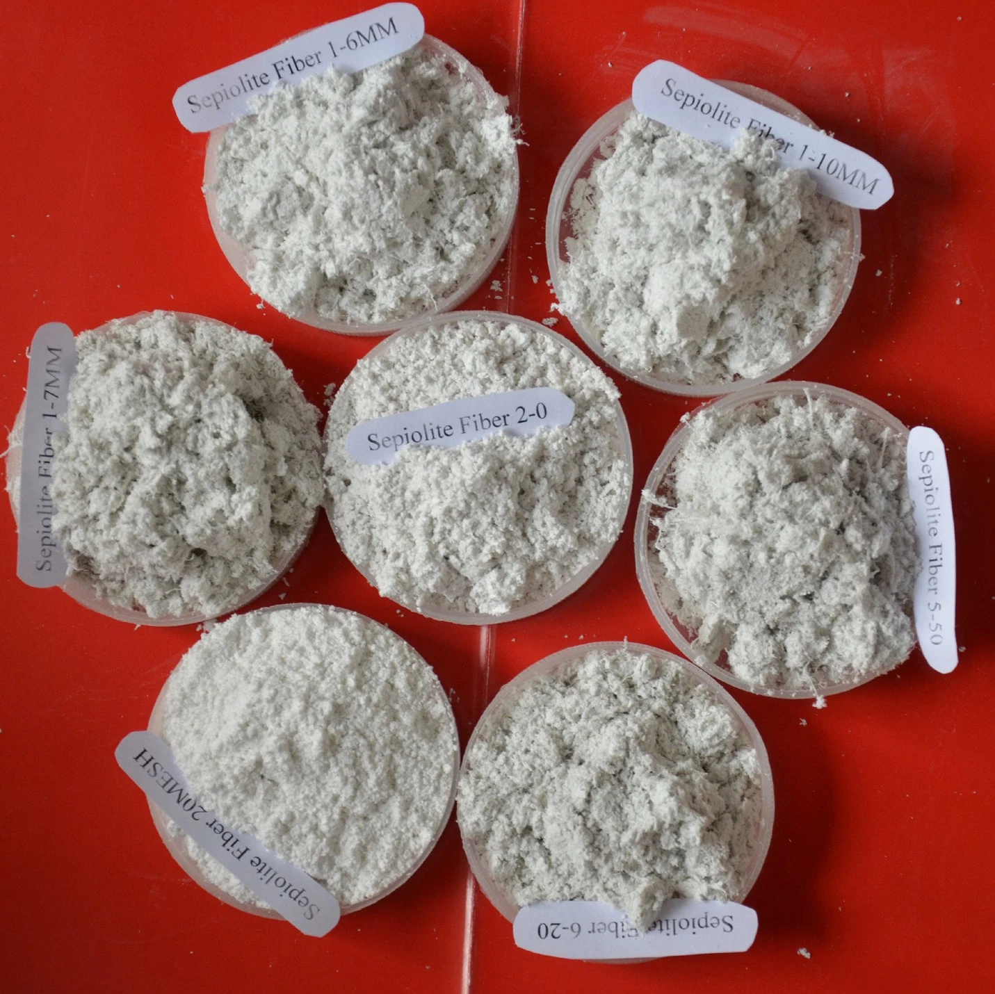 Friction Material Used Grade Sepiolite Fiber 2-4mm Brucite Fiber 1-7mm Sepiolite