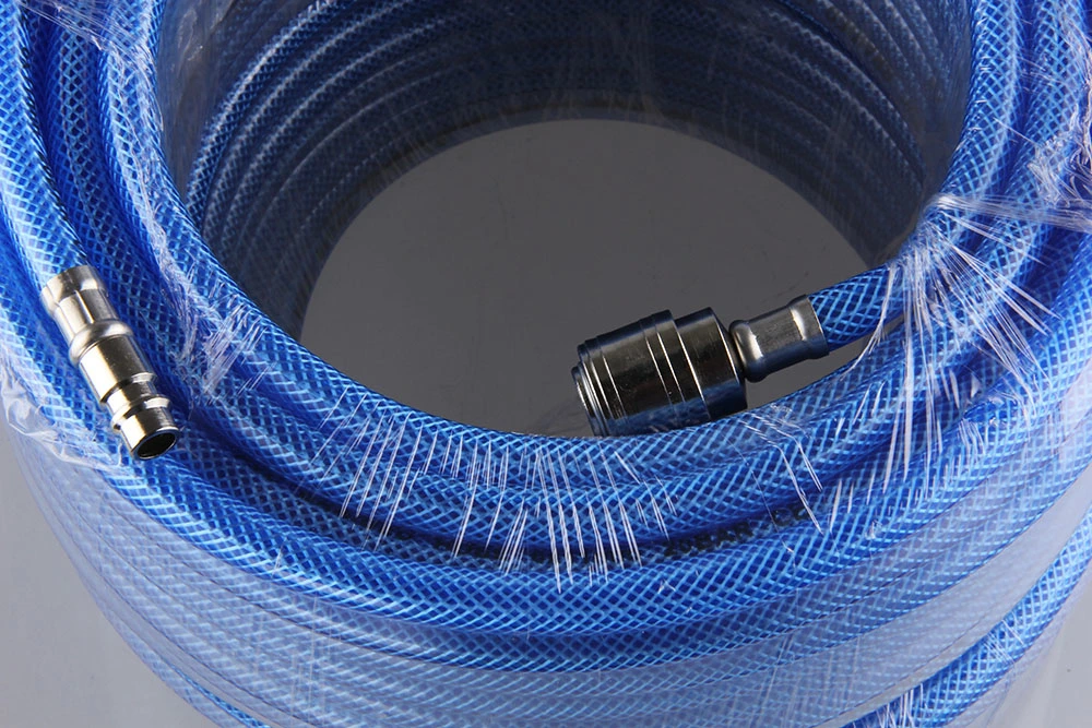 Xhnotion 12*15mm 20 Bar PVC Braided Air Hose with Europe Coupler CE Approved