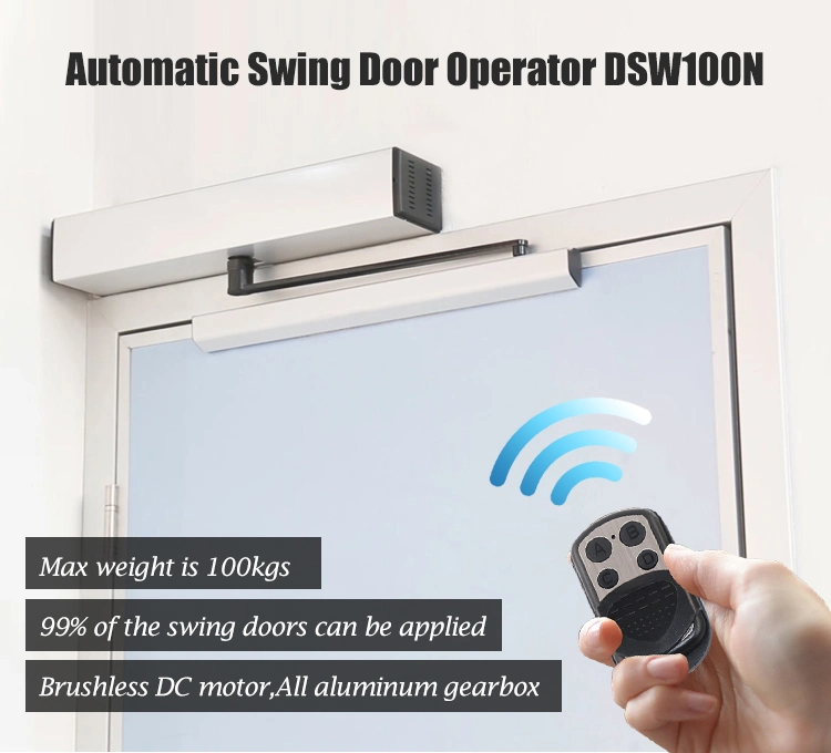 Deper 220V Automatic Swing Door Opener for Hotel (DSW100N)