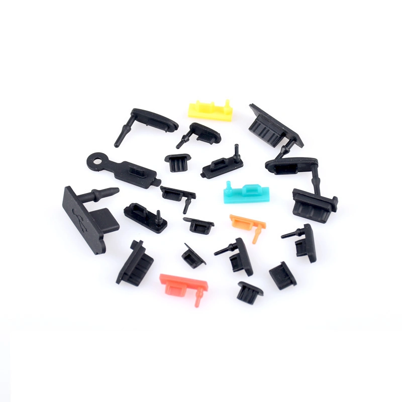 Customized Good Quality Antistatic Silicone Rubber Plug for USB Interface