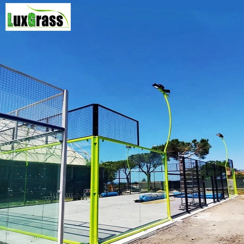 Deportes al aire libre Paddle Tenis equipos fácil de instalar China Fábrica Popular OEM/ ODM Cancha de Padel