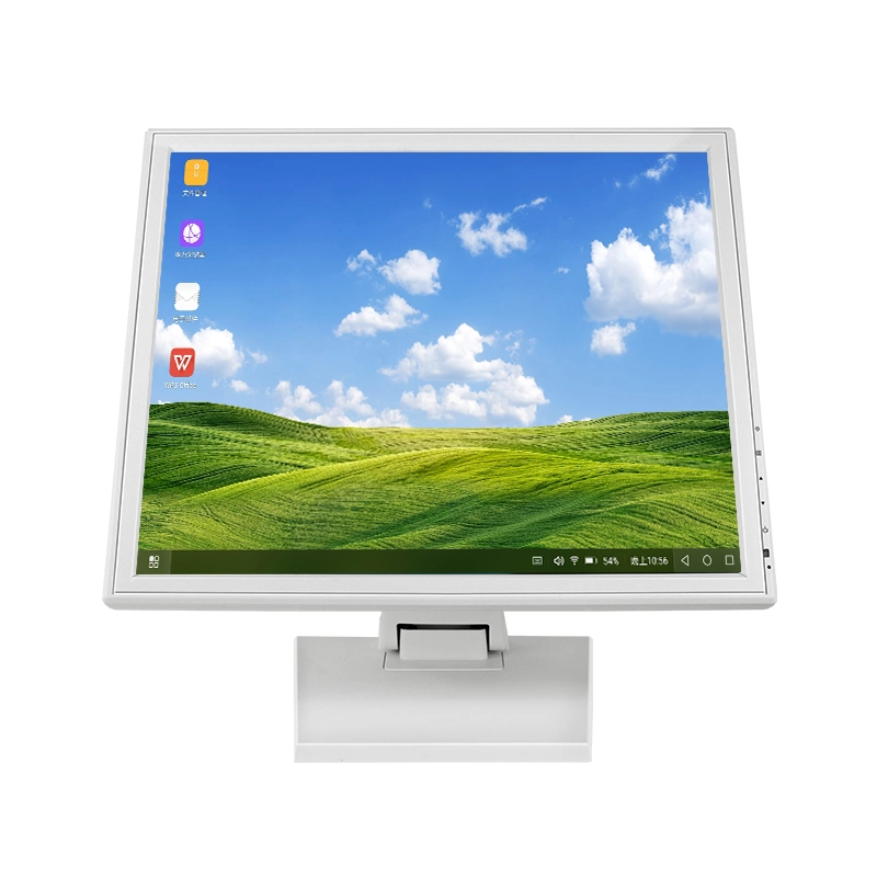 OEM hohe Helligkeit medizinischer weißer Monitor 17 Zoll Touchscreen Monitor Medical Display für Krankenhaus mit HDMI-Anschluss White Touch Monitor mit EN60601-Zertifizierung