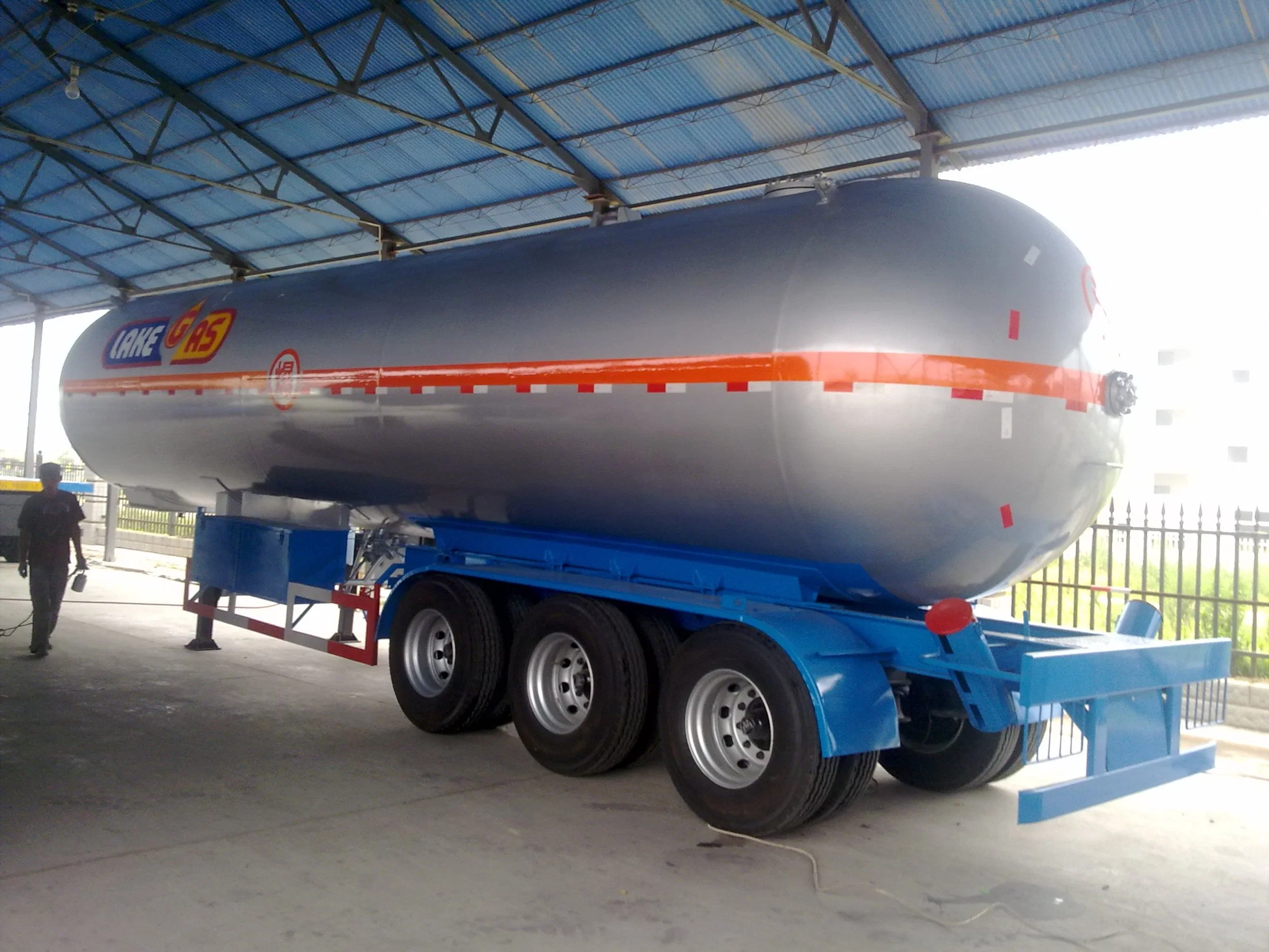 Sinotruk 3 Axles LPG Tanker Trailer for Sale