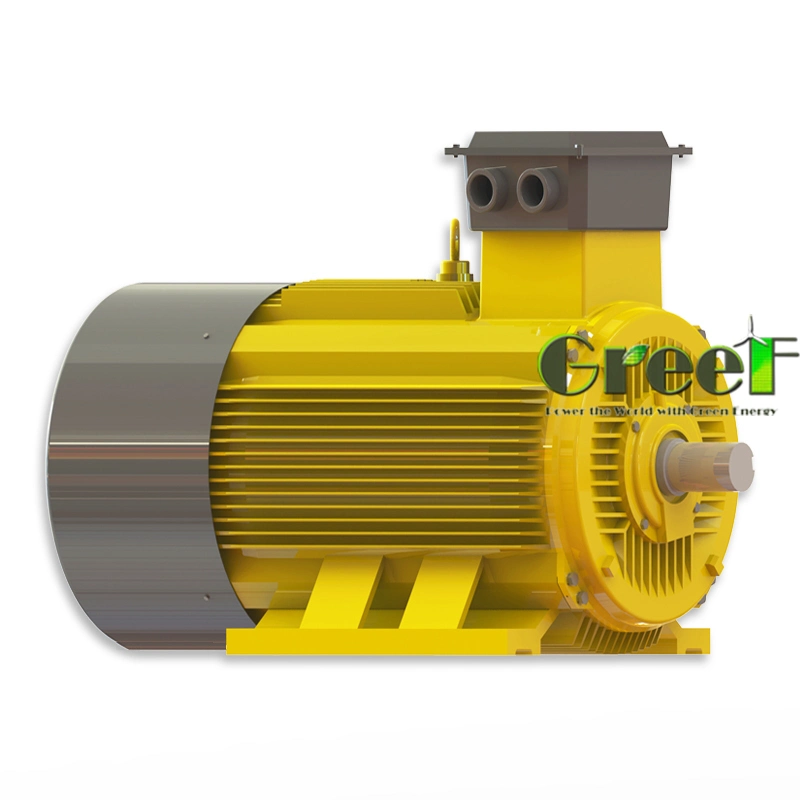 60kw Low Rpm High Efficiency Brushless Electric Permanent Magnet Generator Alternator