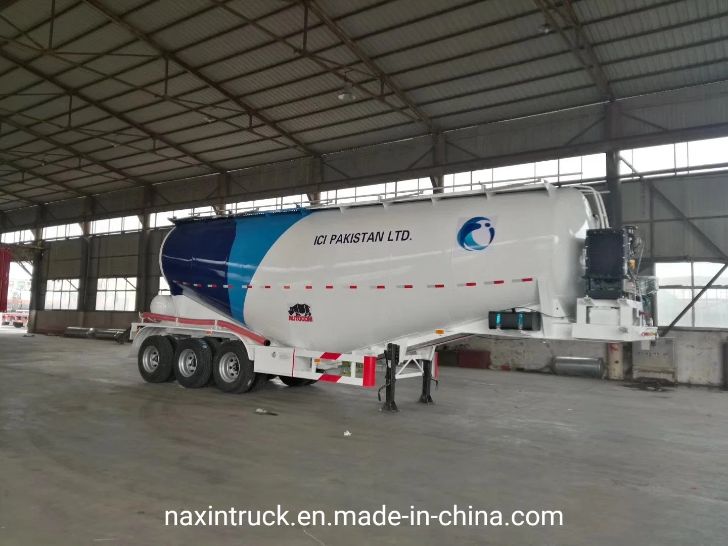 Popular de China de cenizas volantes del depósito de cemento a granel Trailer de venta