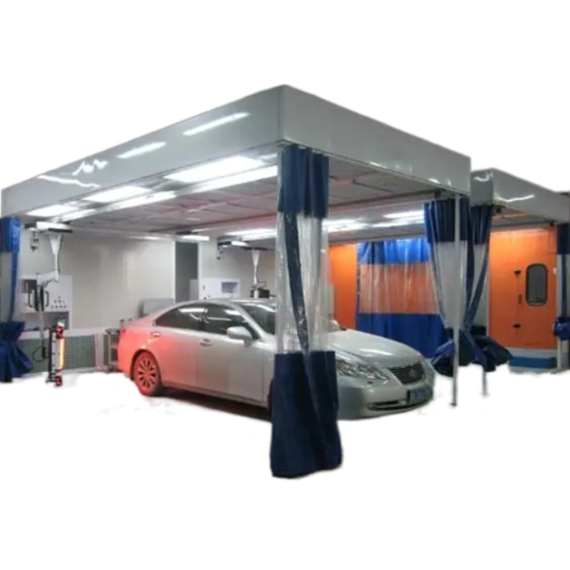 Auto Car Paint Preparation Derusting Chamber Grinding Room Booth