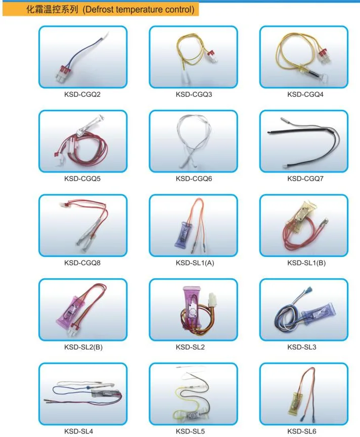 Bimetall-Abtauthermostat Für Kühlschränke Ksd-Cgq1
