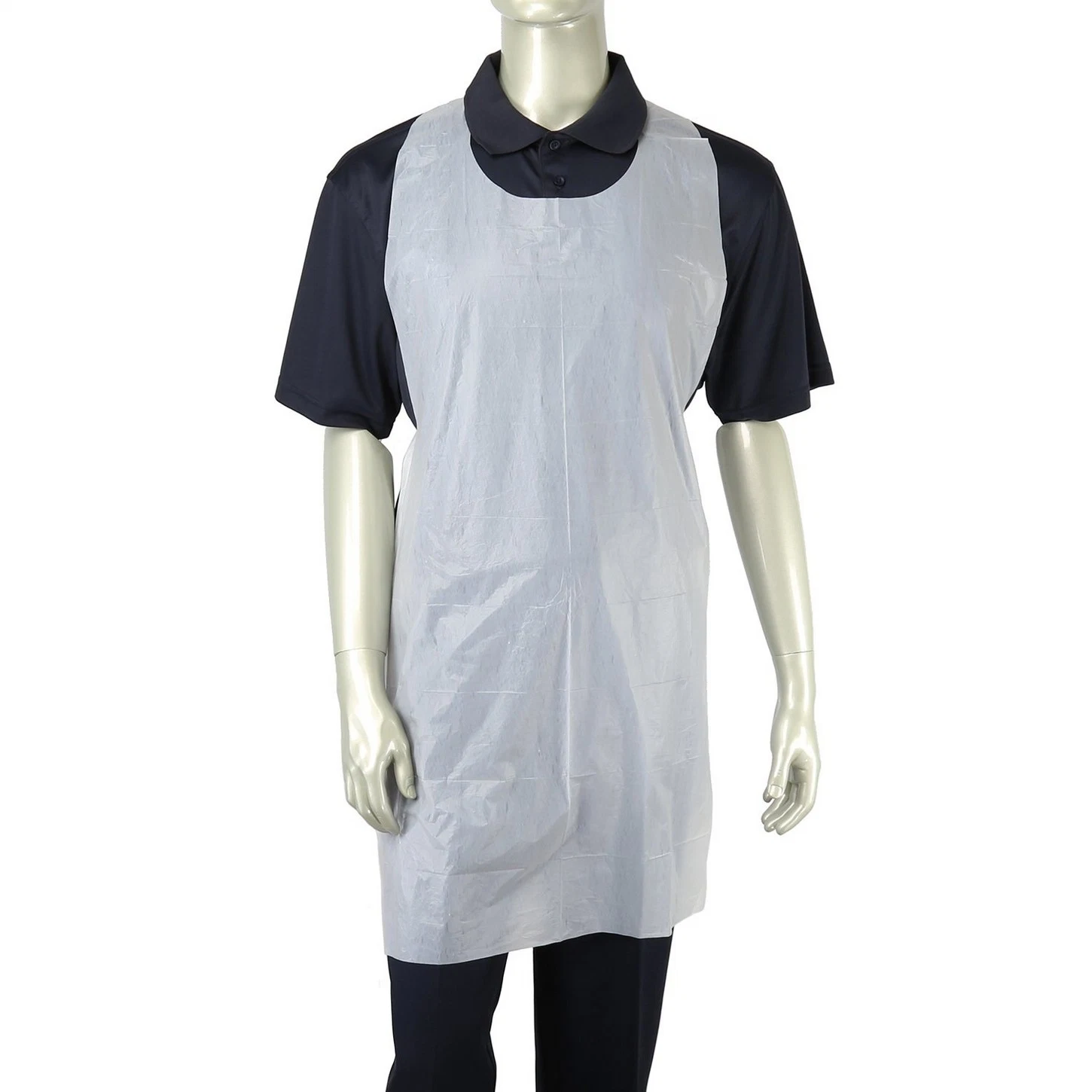 Medmount Medical Disposable Protective Odorless Non-Toxic HDPE LDPE Plastic Apron with/Without Sleeves