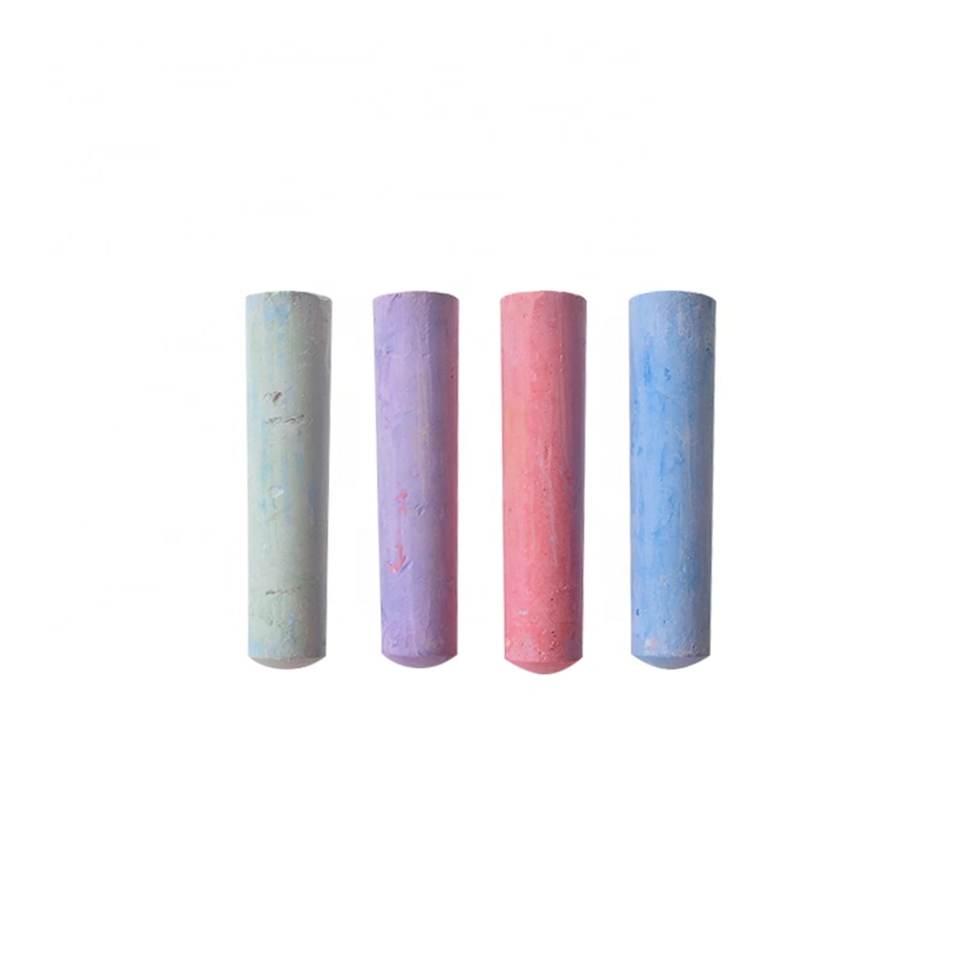 Colorful Chalks with Bucket Packing for Teaching and Kids