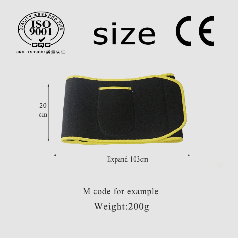 High Performance Wholesale/Supplier Custom Adjustable Waist Slimming Belt for Sports