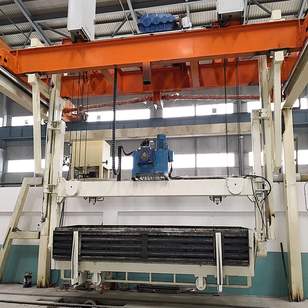 Fully Automatic Crane Hollow Brick Making Machine