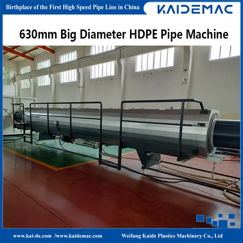 315mm a 450mm 630mm de diámetro grande de Gas de HDPE Tubería de agua// la línea de producción de la línea de extrusión de tubo