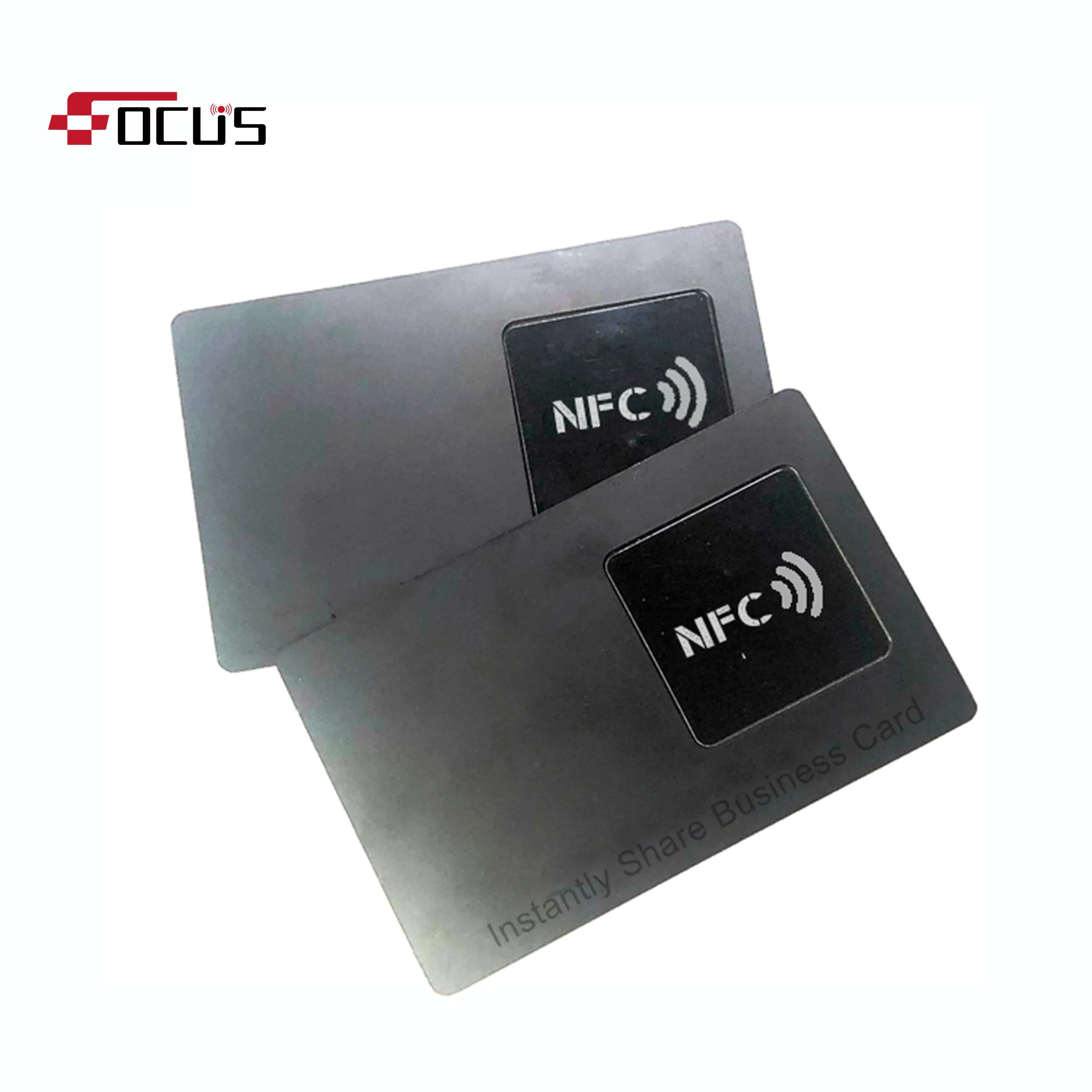 Hollow Craft Metal Material RFID Gift Card Plastic Smart ID IC Cards