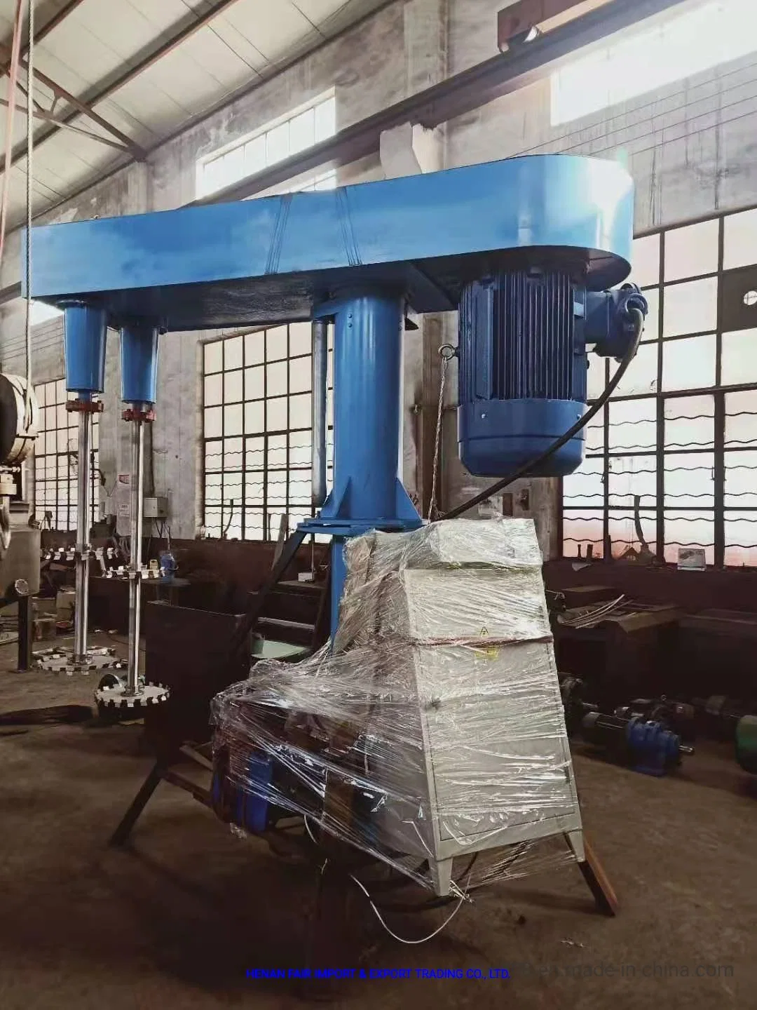 Disperser Agitator Chemical Liquid Automatic Paint Coating Mixer with Electric Hydraulic Lifting