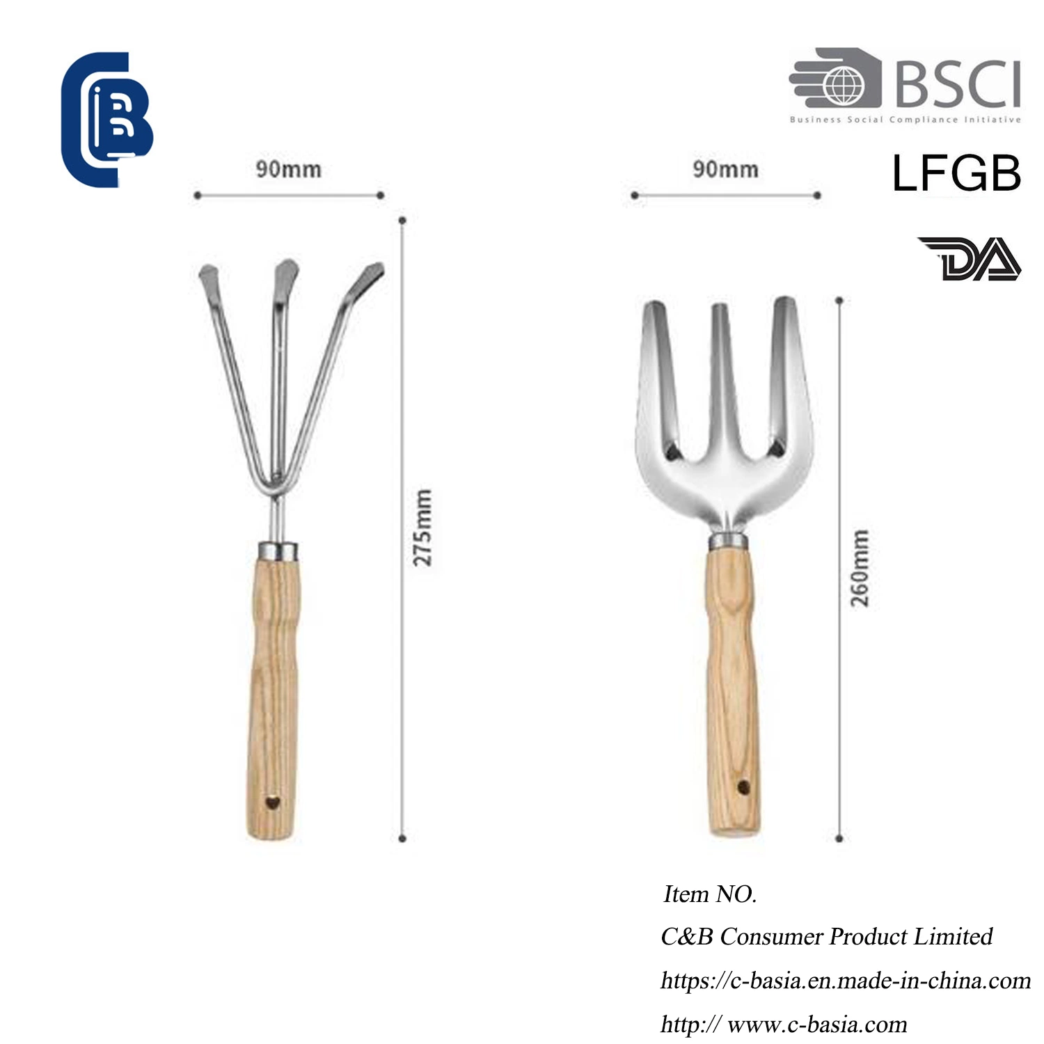 5 PC Mini Jardin des trousses à outils set, de la famille avec manche en bois de plantation, à la maison Planteing Outils, Outils de camping en plein air