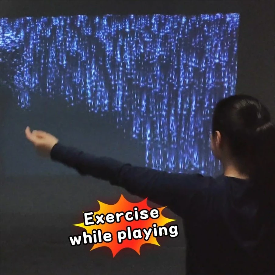 Interactive Projection Motion Sensing Game for Children