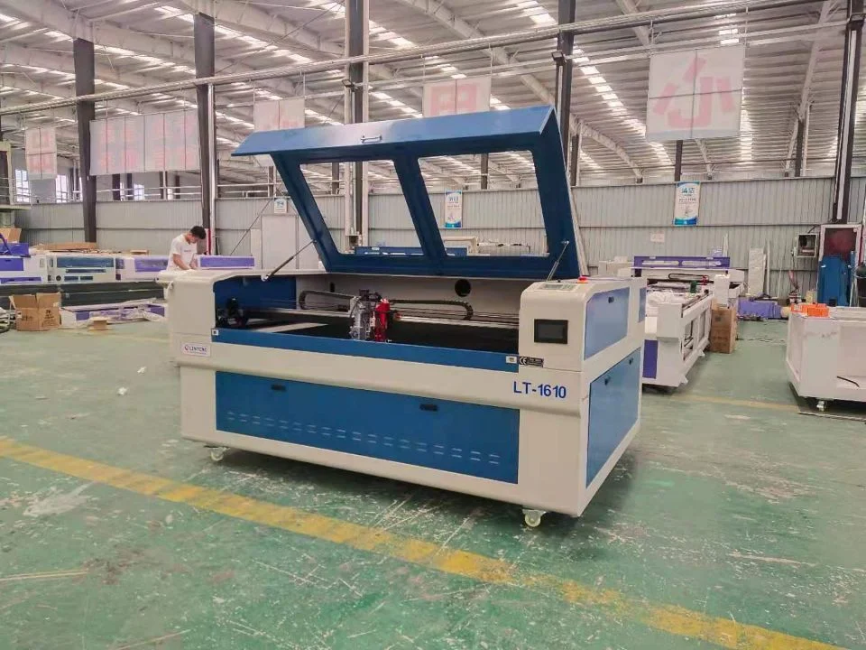 1610 Large Area Double Heads CO2 Laser Engraving Machine Sign 1410 Laser Cutting Machine for Nonmetal & Metal