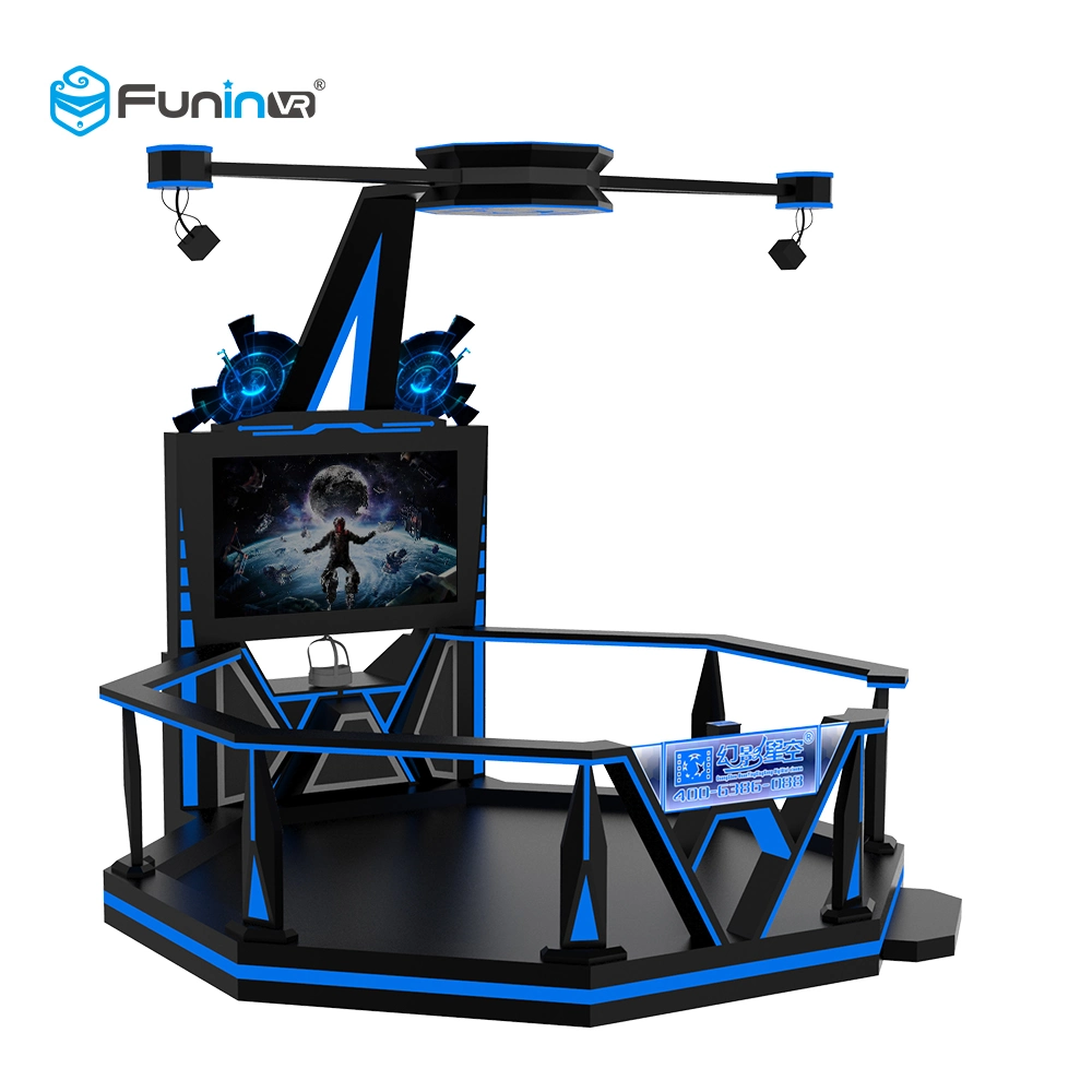 Amusement Cinema 9D VR Simulateur de vol de la marche de l'espace, 9D VR le jeu de tir de la machine sur la vente