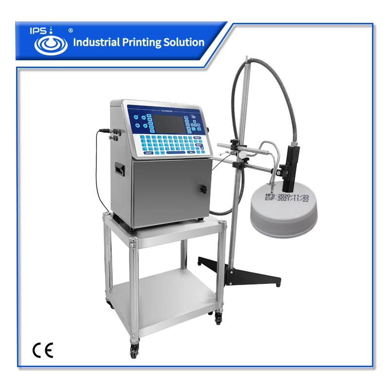 Industrial automático en línea 5 líneas CIJ impresora para marcado y. Aplicaciones de codificación